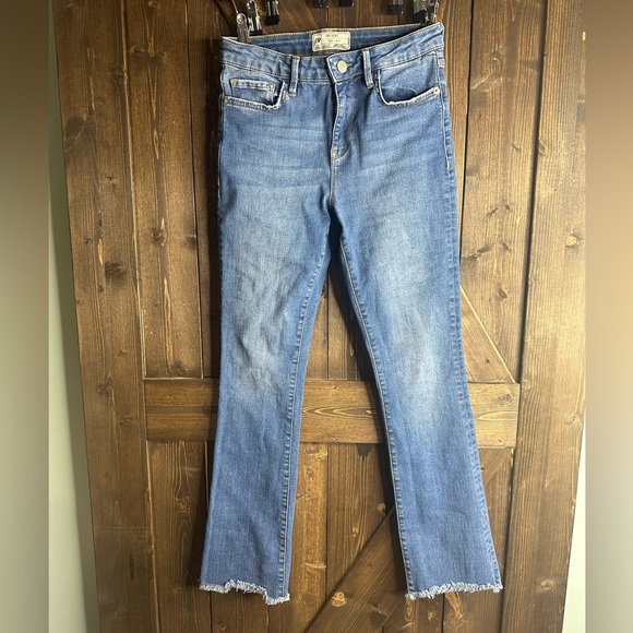 (6)EUC Free People jeans size 27. - Picture 1 of 8